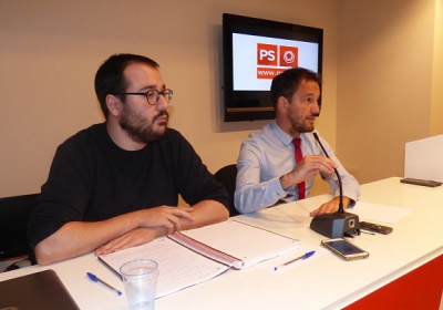 Sánchez i López, durant la roda de premsa. 