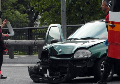 Un accident de trànsit (Altaveu).
