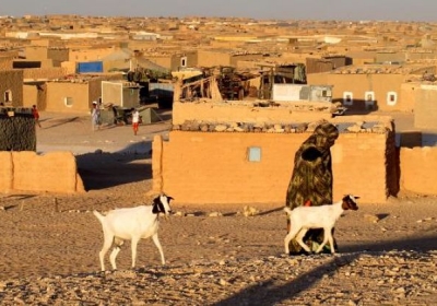 Un dels camps de refugiats saharauís a Tindouf.