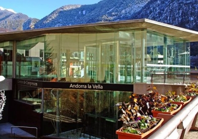 El centre de congressos d'Andorra la Vella (comú ALV).