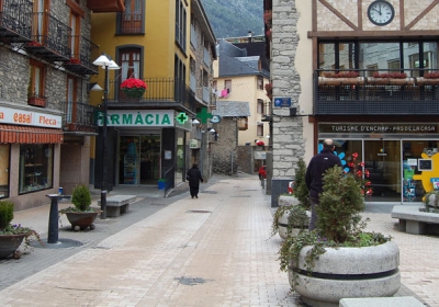 El carrer Major d'Encamp (ANA).