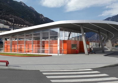 El projecte de la futura estació nacional d'autobusos (SFGA).