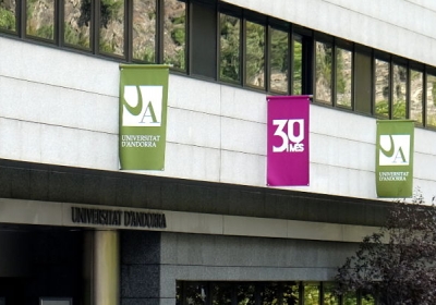 La façana de la Universitat d'Andorra (UdA).