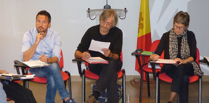 López, Alay i Vela, durant el directiu.