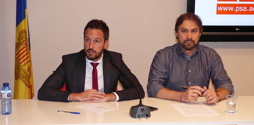 López i Rios, durant la roda de premsa.