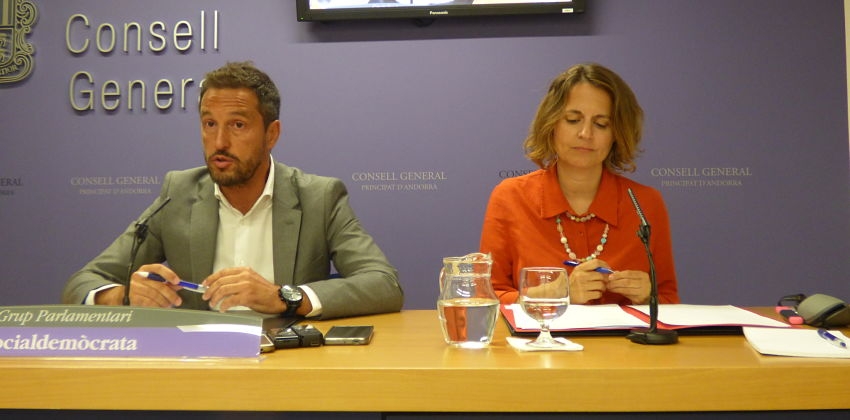 López i Gili, durant la roda de premsa.