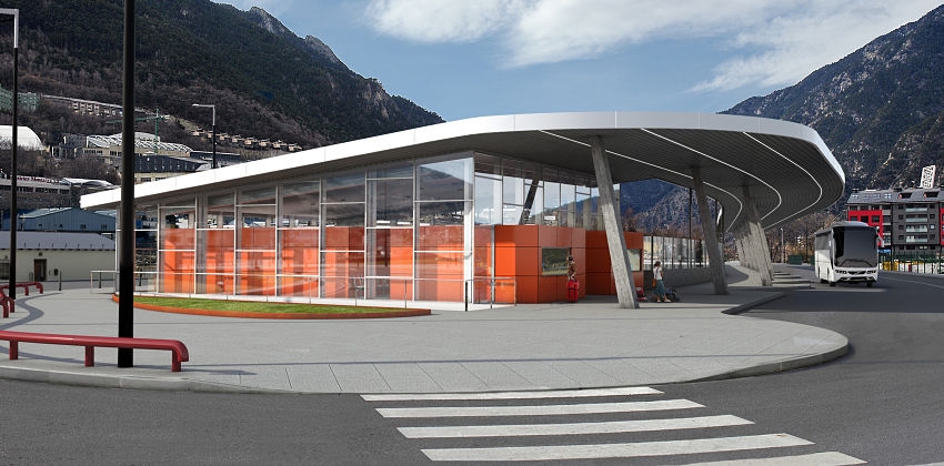 Projecte de la futura estació d'autobusos (SFGA).