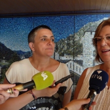 Roda de premsa posterior a la sessió de comú a Andorra la Vella (27 de juny del 2019)